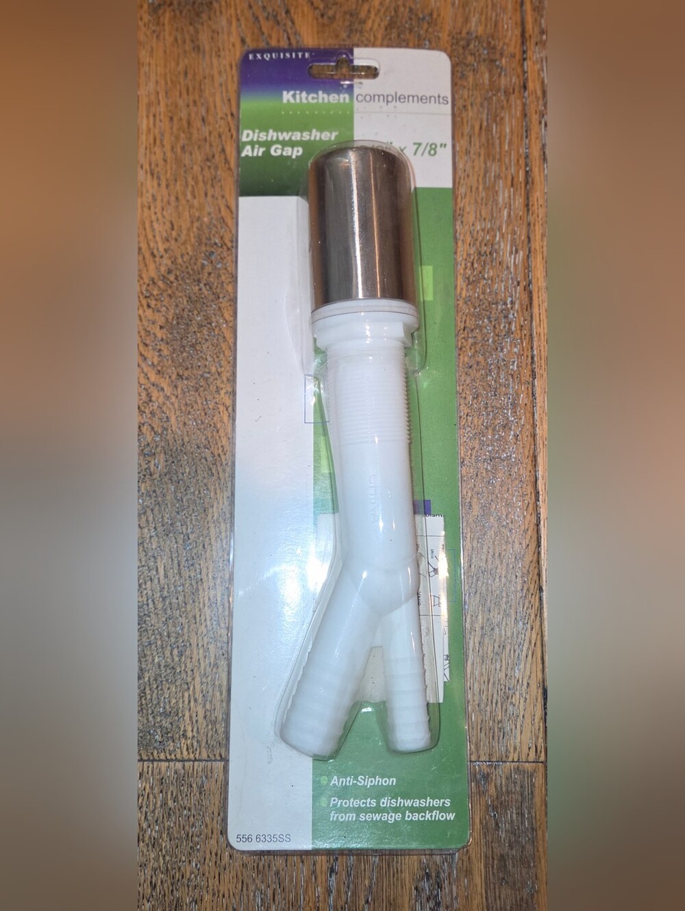LDR Industries Inc. - Kitchen Complements - Dishwasher Air Gap (5/8" x 7/8") - A
